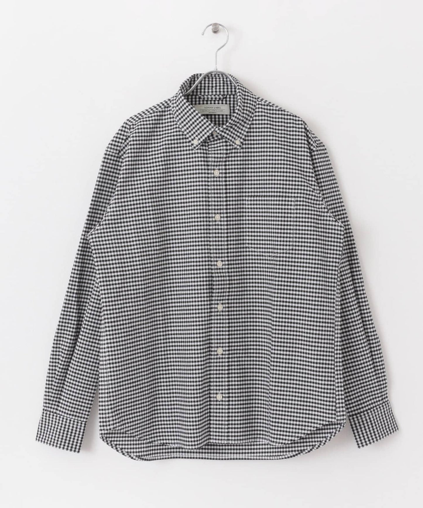 抗菌牛津紡扣領長袖襯衫