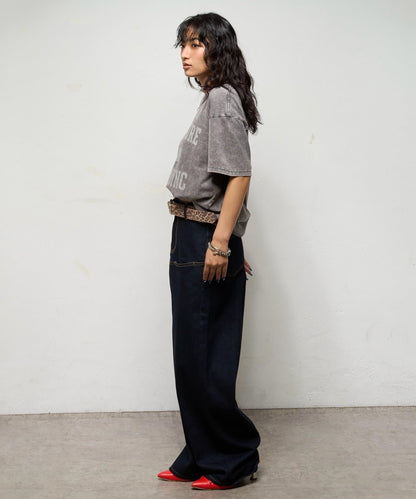 學院風水洗做舊 T恤 3號