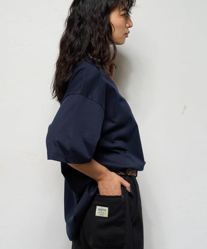 撞色領設計 TEE T恤 2尺碼