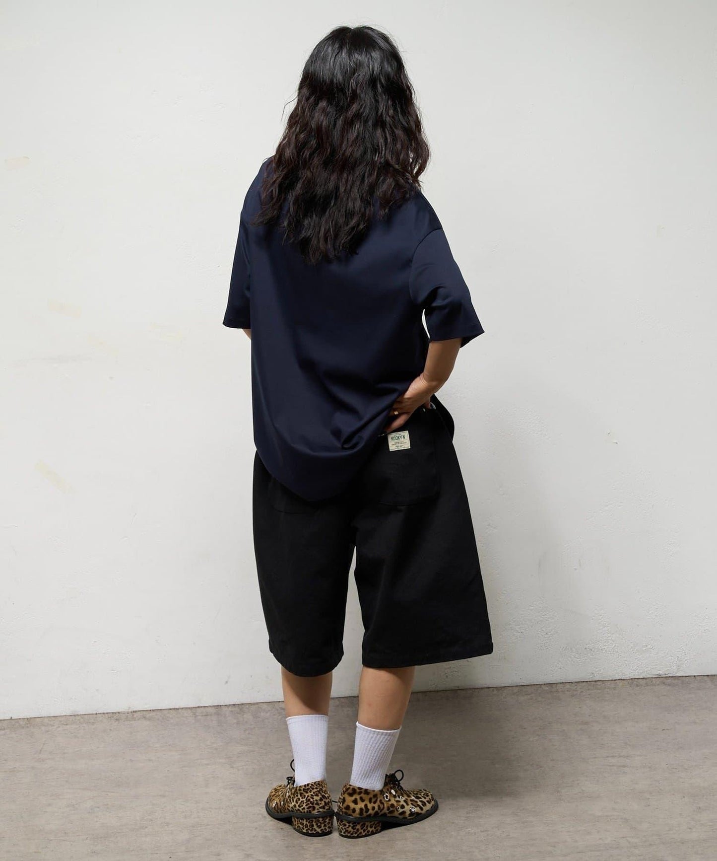 撞色領設計 TEE T恤 2尺碼