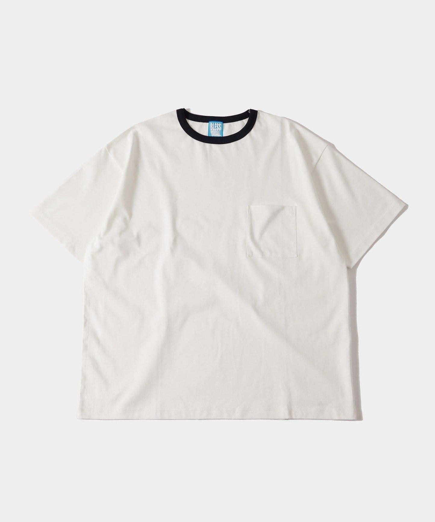 撞色領設計 TEE T恤 2尺碼