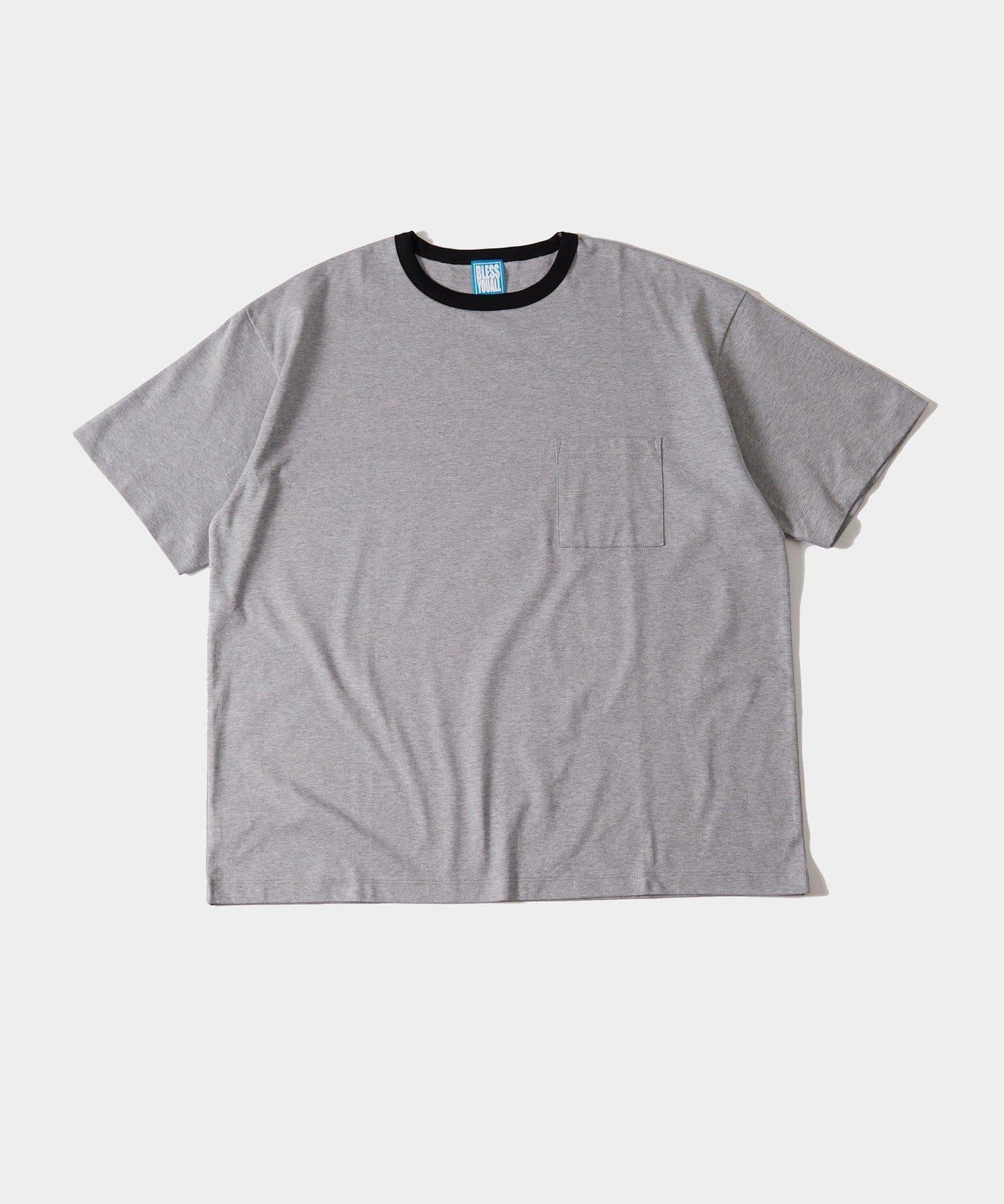 撞色領設計 TEE T恤 2尺碼