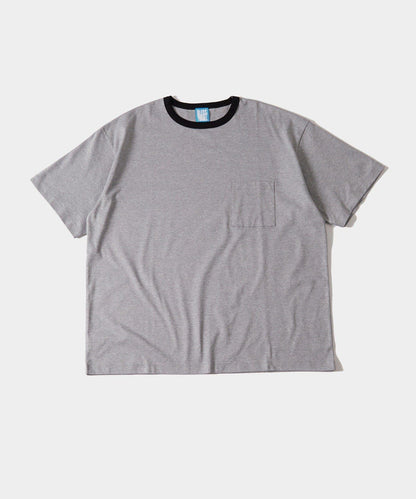 撞色領設計 TEE T恤 2尺碼