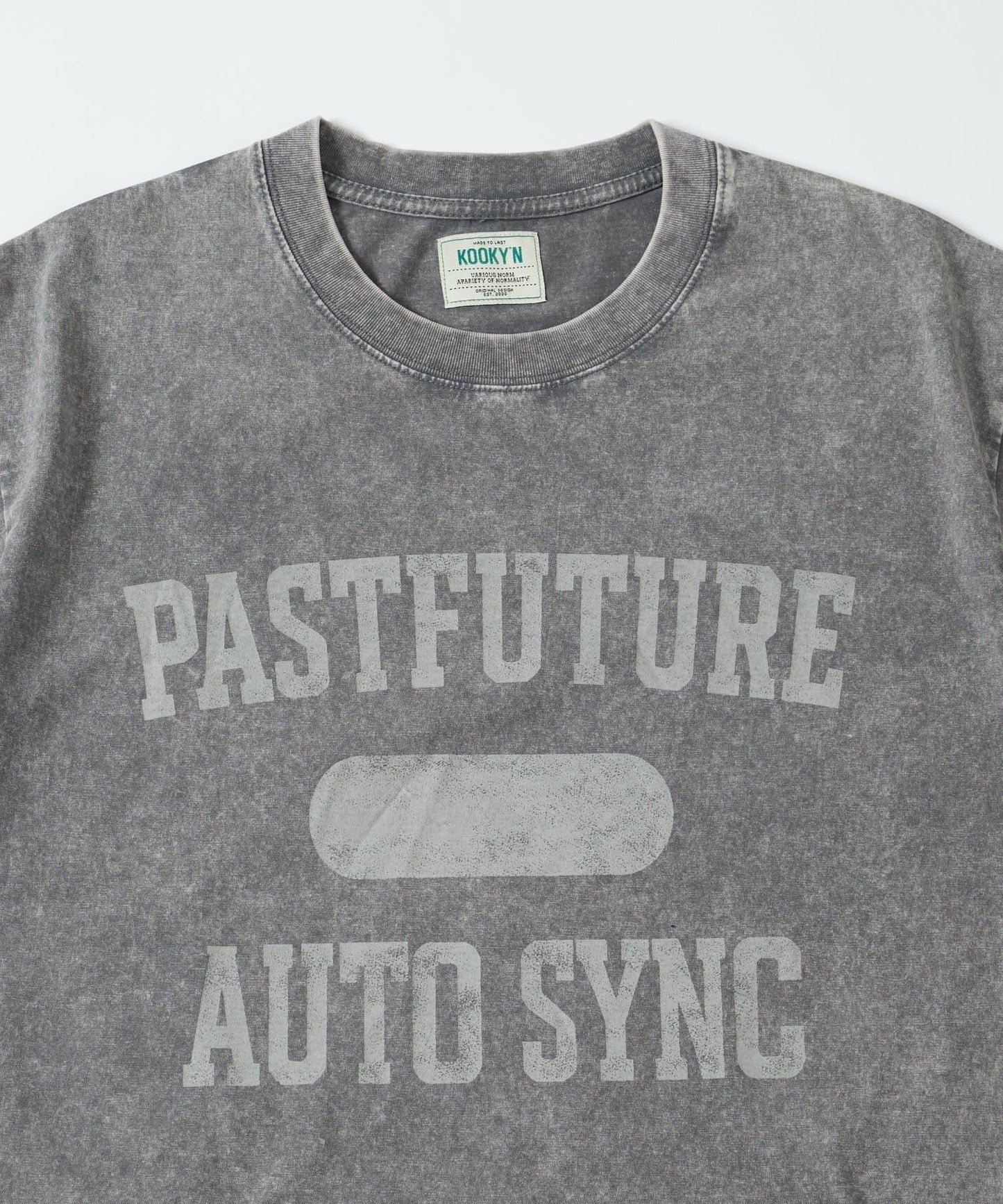 學院風水洗做舊 T恤 3號