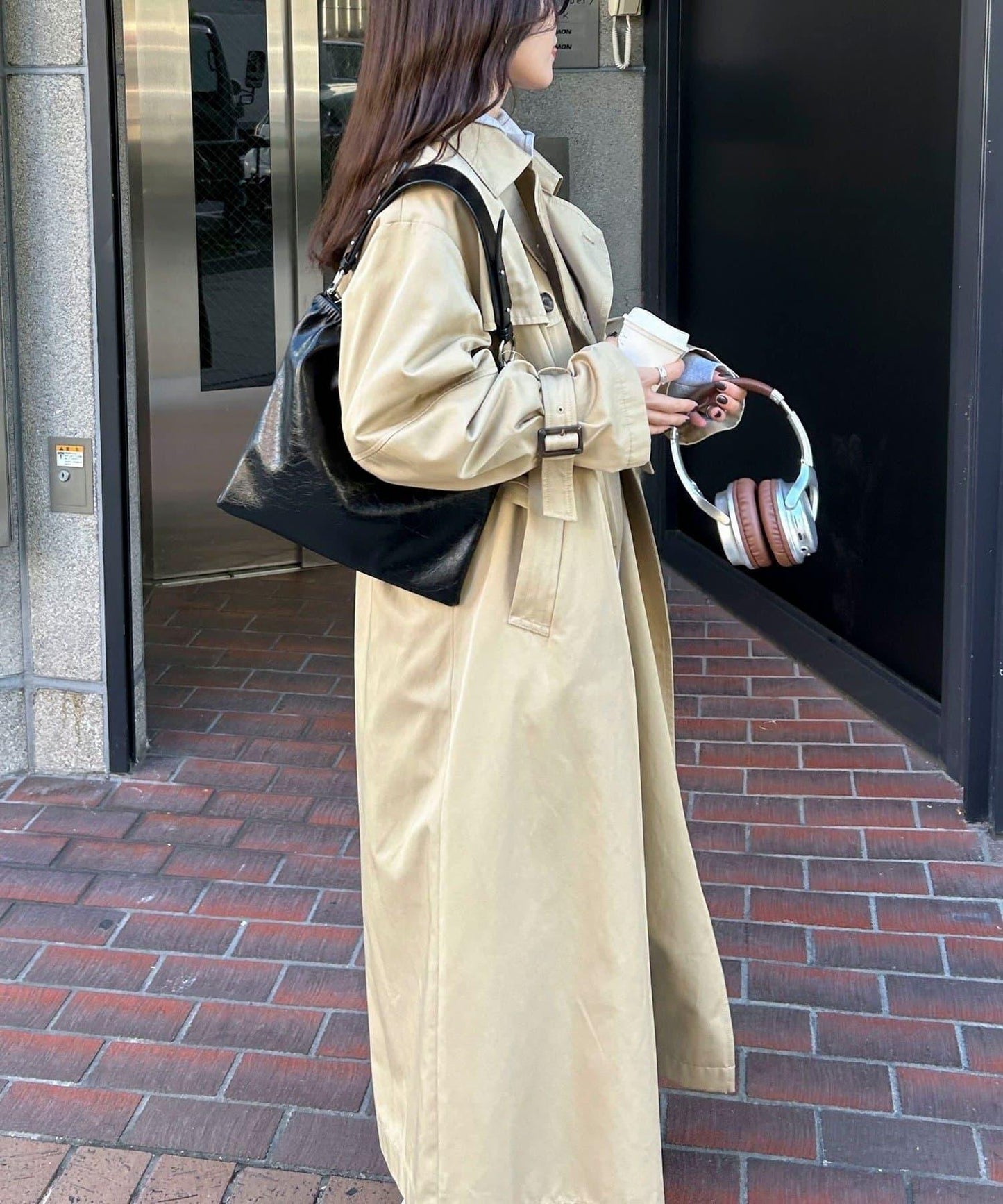 【每季完售！】袖部蓬鬆風衣大衣