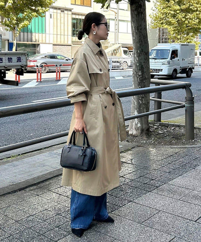【每季完售！】袖部蓬鬆風衣大衣