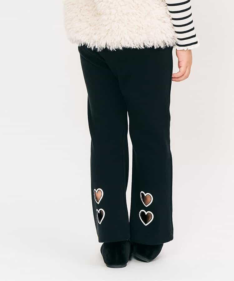 後背心形喇叭褲/7天風格褲 10分褲