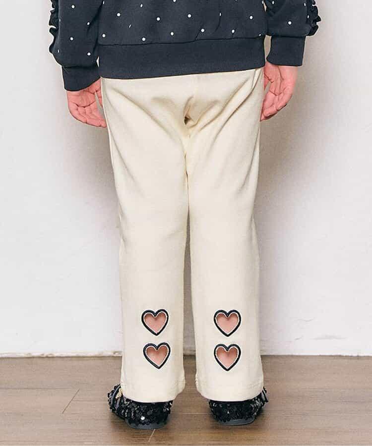 後背心形喇叭褲/7天風格褲 10分褲