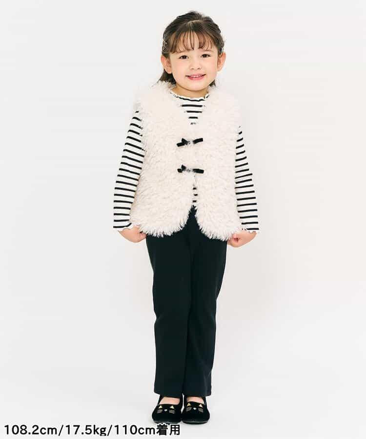 後背心形喇叭褲/7天風格褲 10分褲