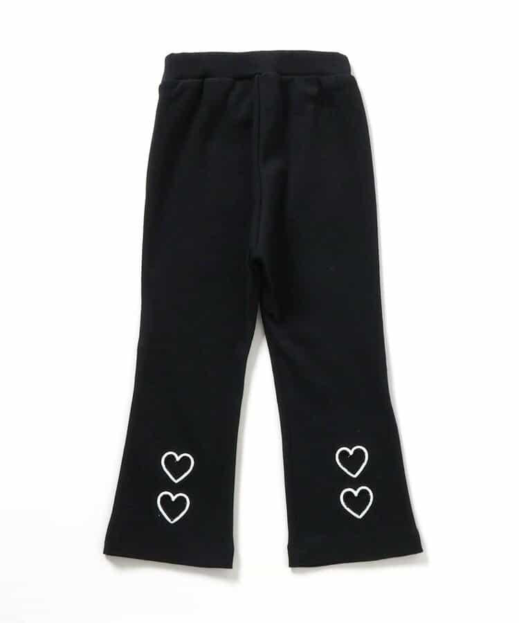 後背心形喇叭褲/7天風格褲 10分褲