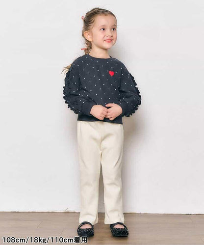 後背心形喇叭褲/7天風格褲 10分褲