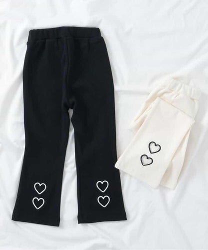 後背心形喇叭褲/7天風格褲 10分褲