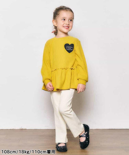 後背心形喇叭褲/7天風格褲 10分褲