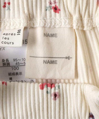 下襬荷葉邊緊身褲/7天風格褲 10分褲