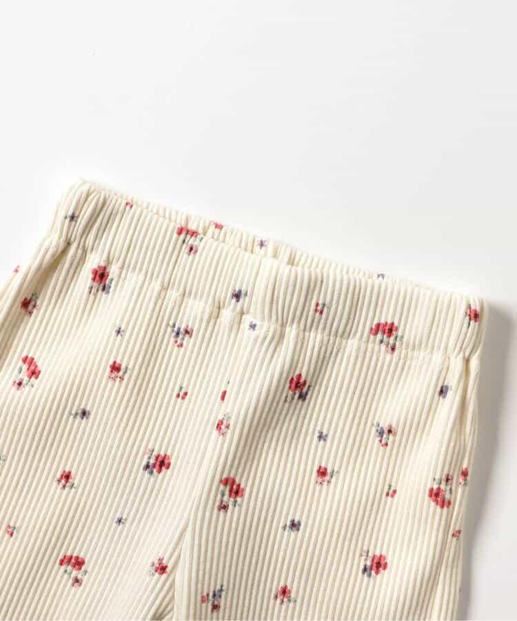 下襬荷葉邊緊身褲/7天風格褲 10分褲