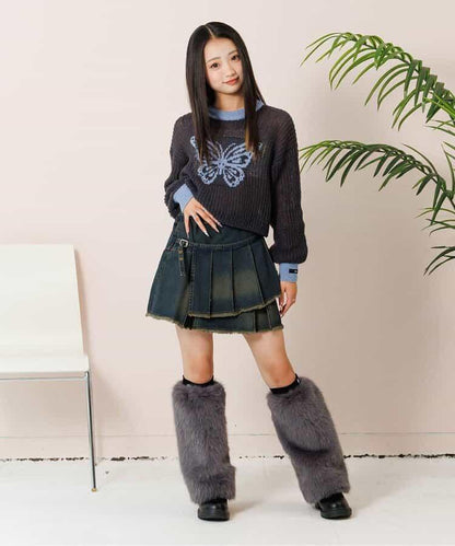 環保毛絨腿套