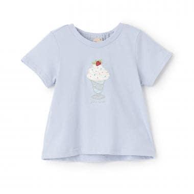 【接觸冷感】圖案短袖T恤