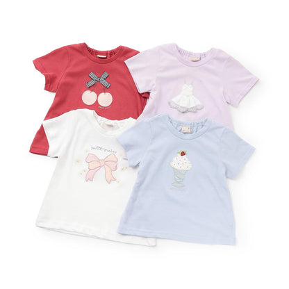 【接觸冷感】圖案短袖T恤