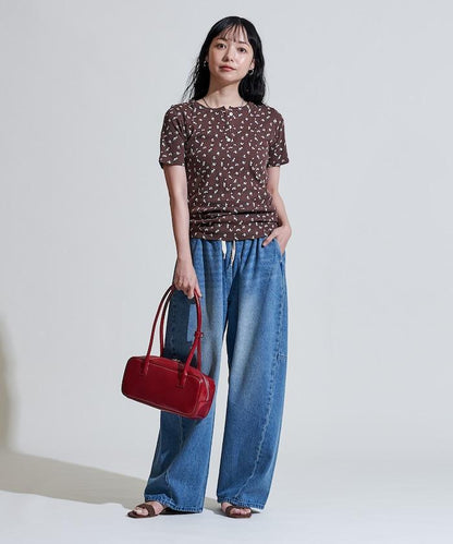 花紋 針孔 精梳 漢尼拔領T恤