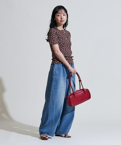 花紋 針孔 精梳 漢尼拔領T恤