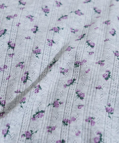 花紋 針孔 精梳 漢尼拔領T恤