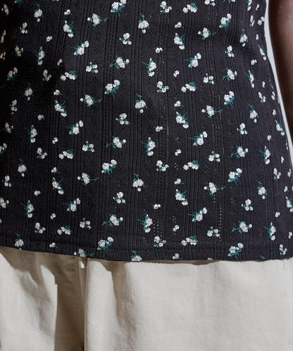 花紋 針孔 精梳 漢尼拔領T恤