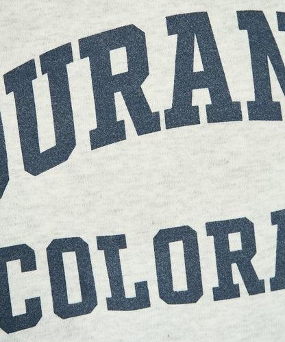 2WAY 平滑logo七分袖T恤/露肩T恤