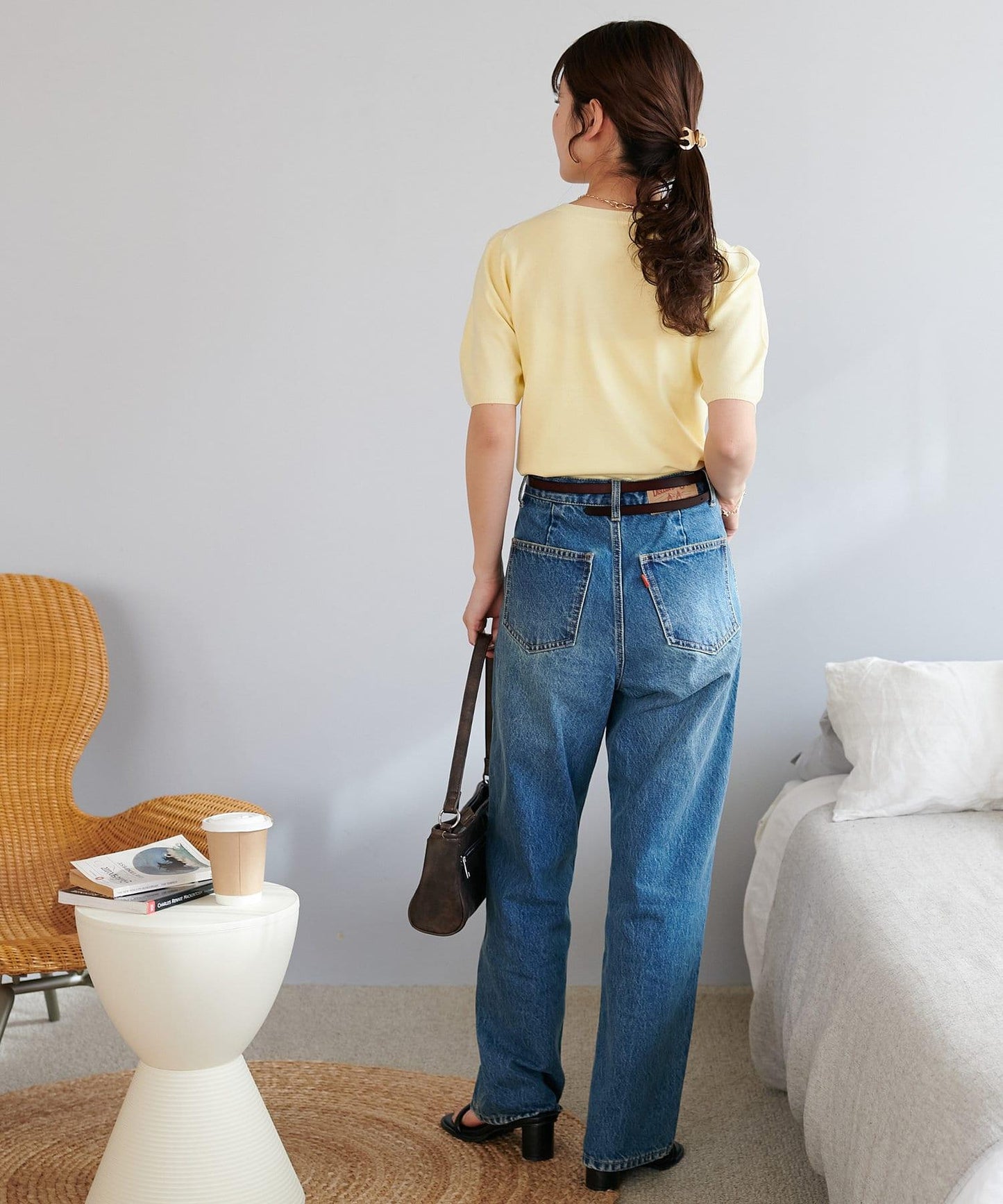 Discoat 清爽柔軟短袖套頭上衣