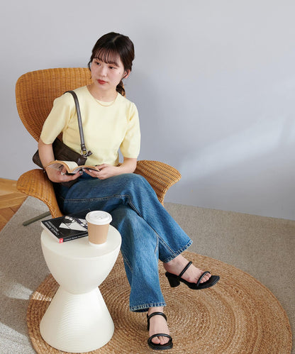 Discoat 清爽柔軟短袖套頭上衣