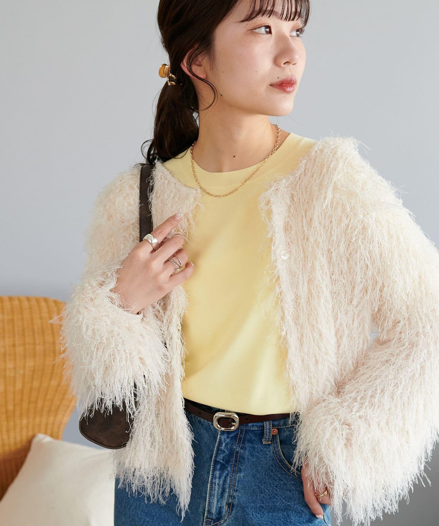 Discoat 清爽柔軟短袖套頭上衣