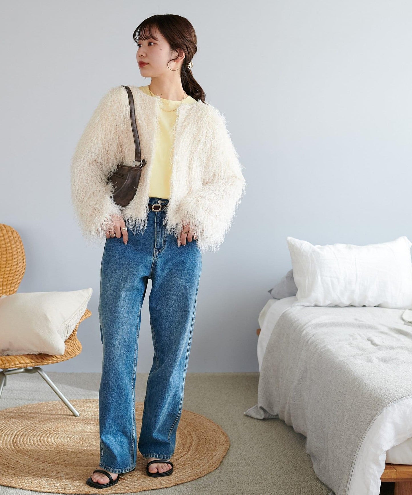 Discoat 清爽柔軟短袖套頭上衣