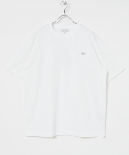 LACOSTE 輪廓鱷魚圖案圓領T恤