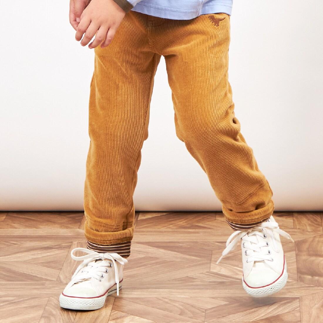 KPBOY針織燈芯絨長褲（80～130）