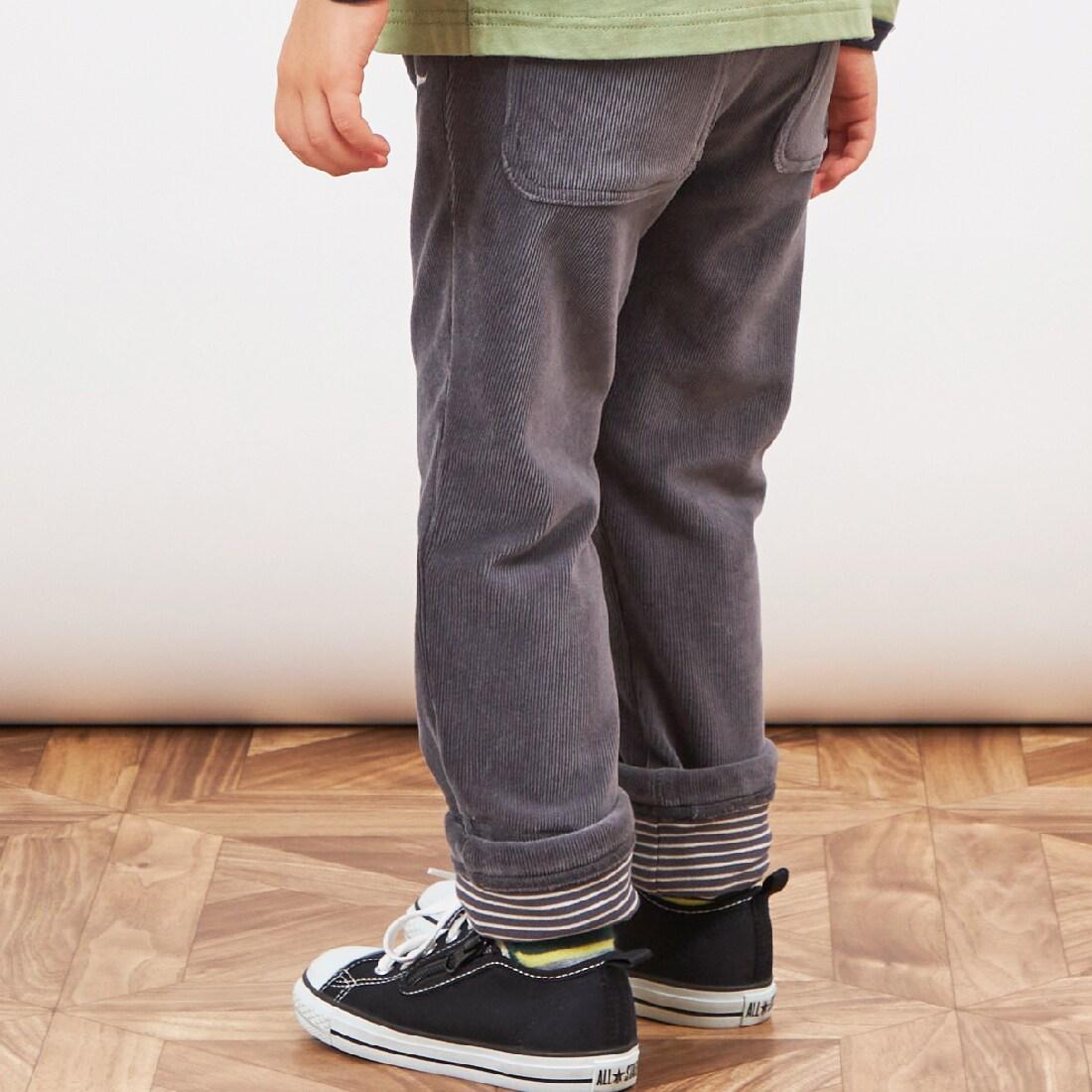 KPBOY針織燈芯絨長褲（80～130）