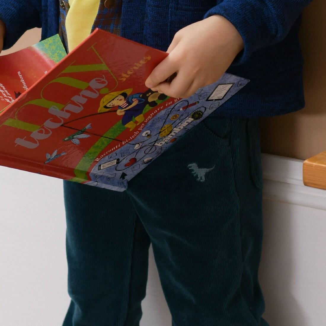 KPBOY針織燈芯絨長褲（80～130）