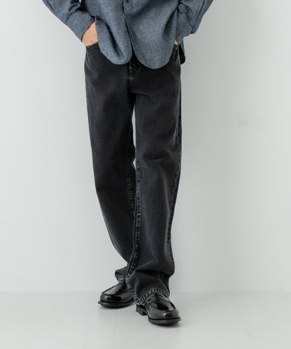 13.5盎司牛仔直筒褲