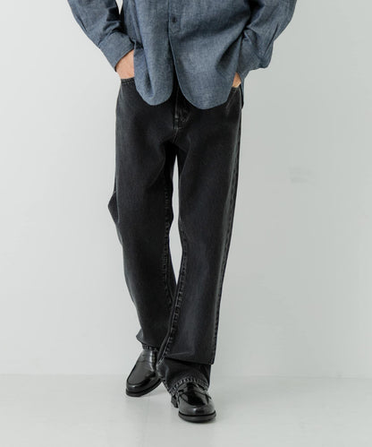 13.5盎司牛仔直筒褲