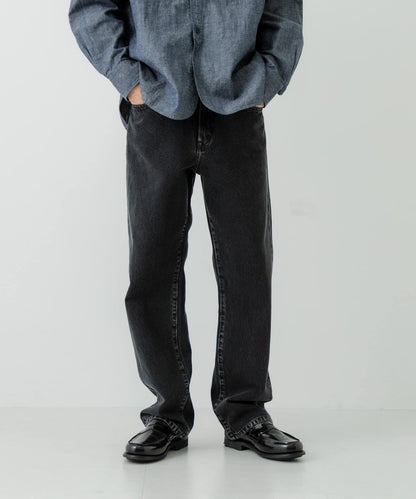 13.5盎司牛仔直筒褲