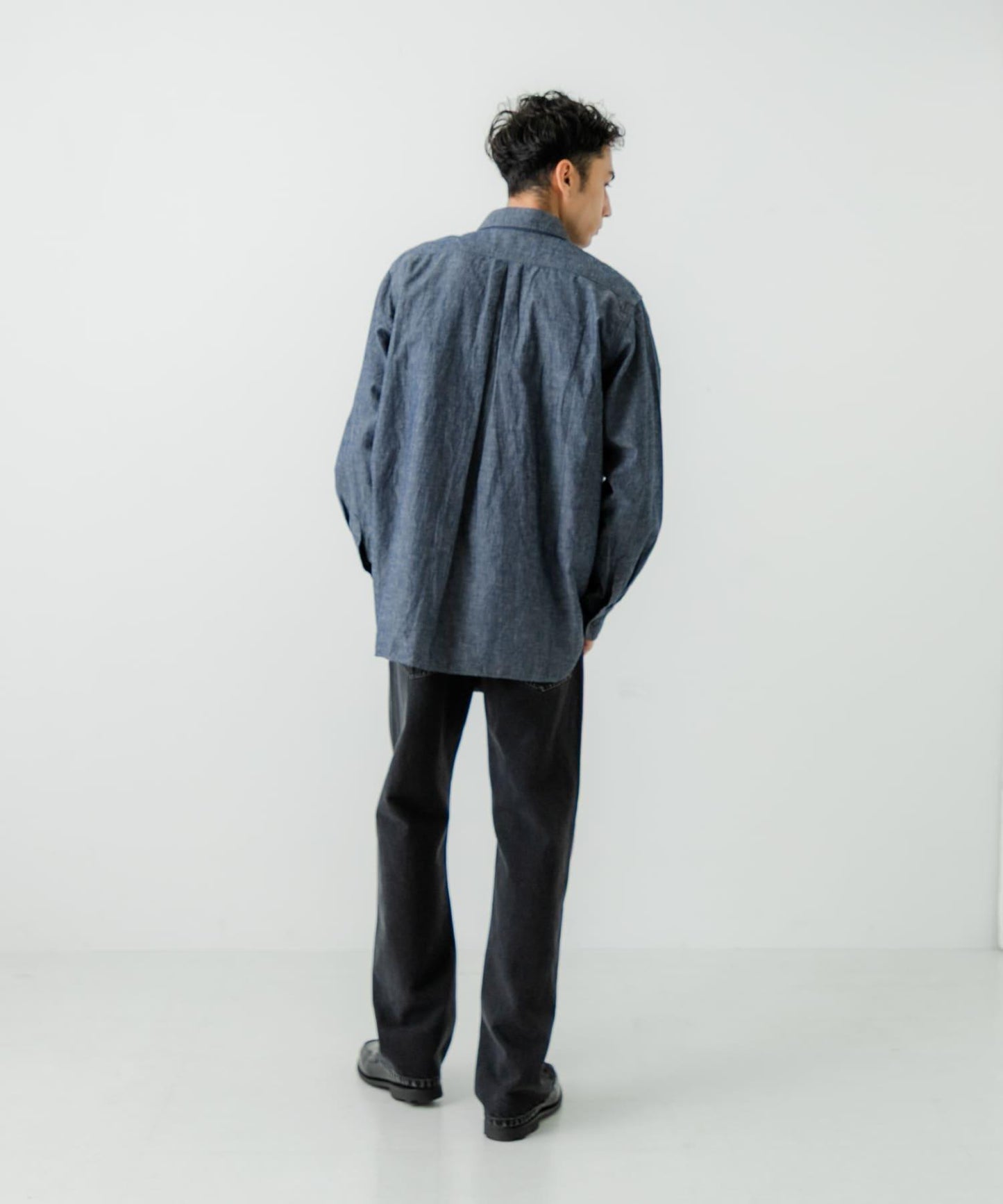 13.5盎司牛仔直筒褲