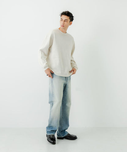 13.5盎司牛仔直筒褲