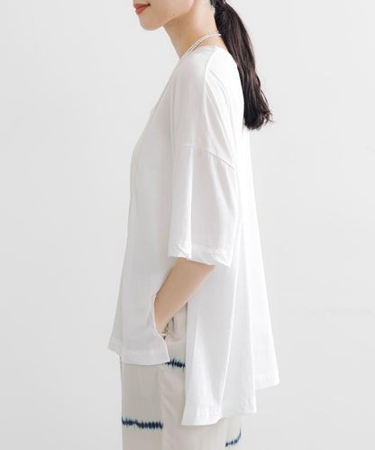 強捻天竺寬鬆T恤