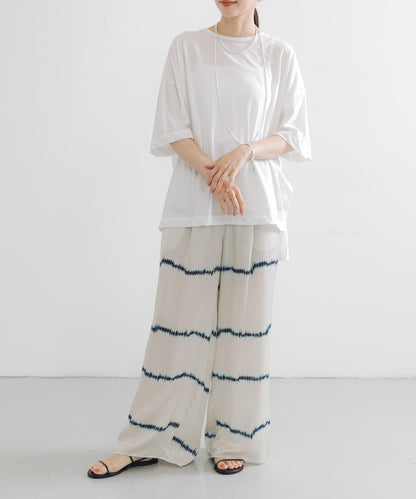 強捻天竺寬鬆T恤