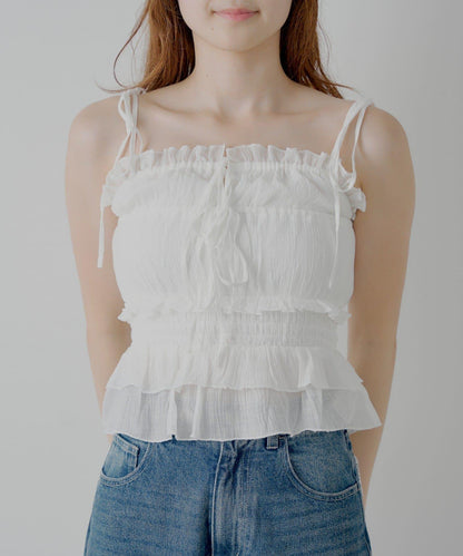 透膚蕾絲 裹胸背心短褲 套裝