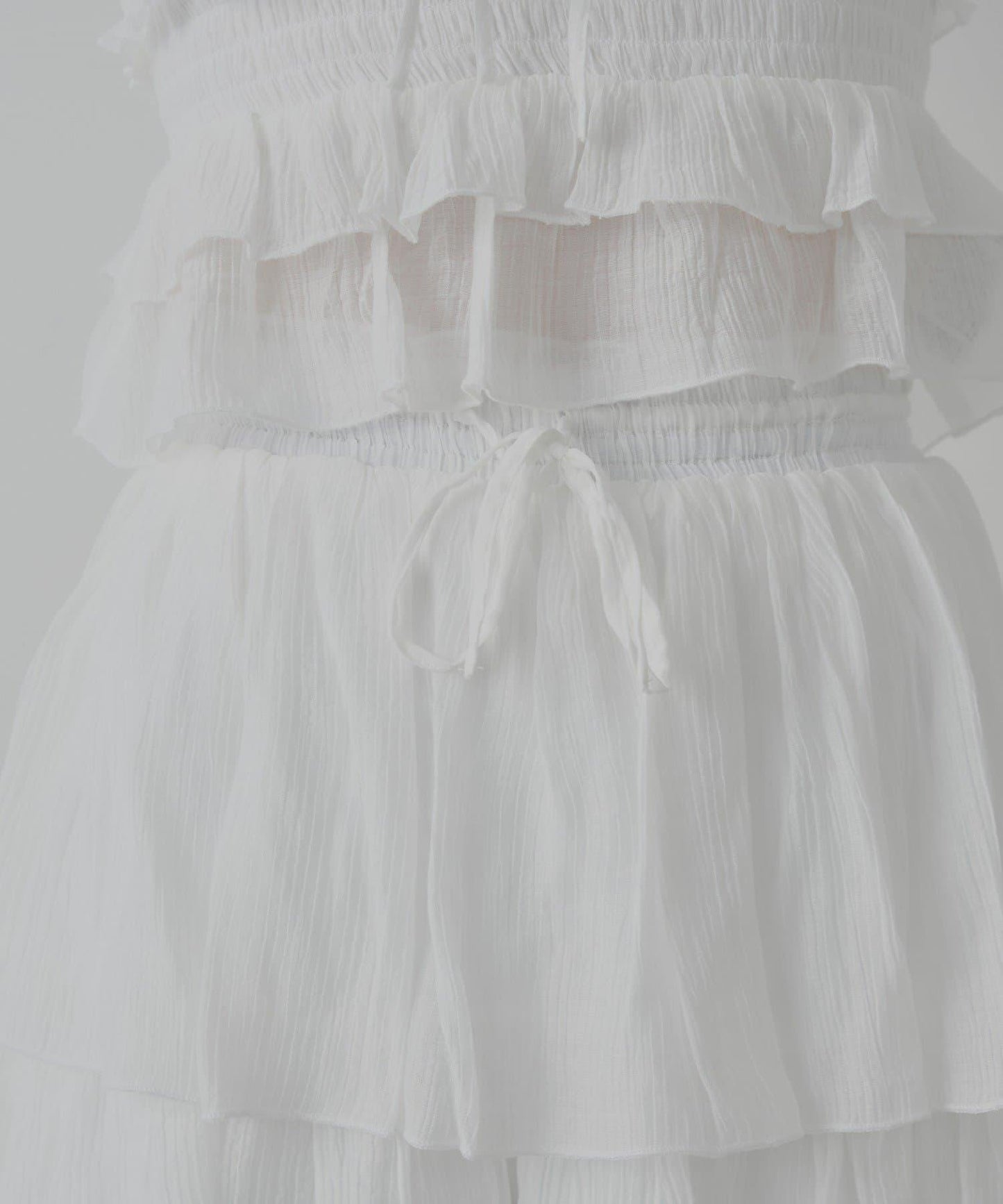 透膚蕾絲 裹胸背心短褲 套裝