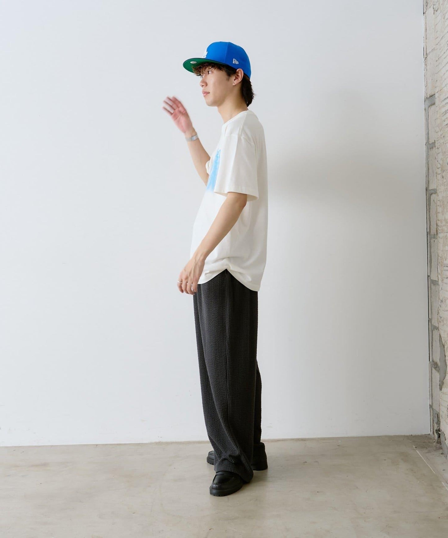 【WHIMSIC/2尺寸】幻影絲網印花T-shirt