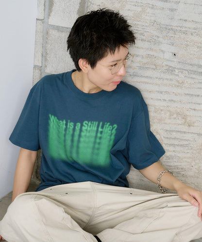 【WHIMSIC/2尺寸】幻影絲網印花T-shirt