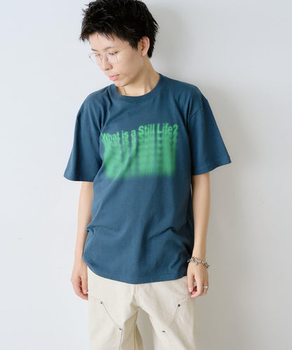 【WHIMSIC/2尺寸】幻影絲網印花T-shirt