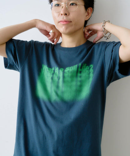 【WHIMSIC/2尺寸】幻影絲網印花T-shirt
