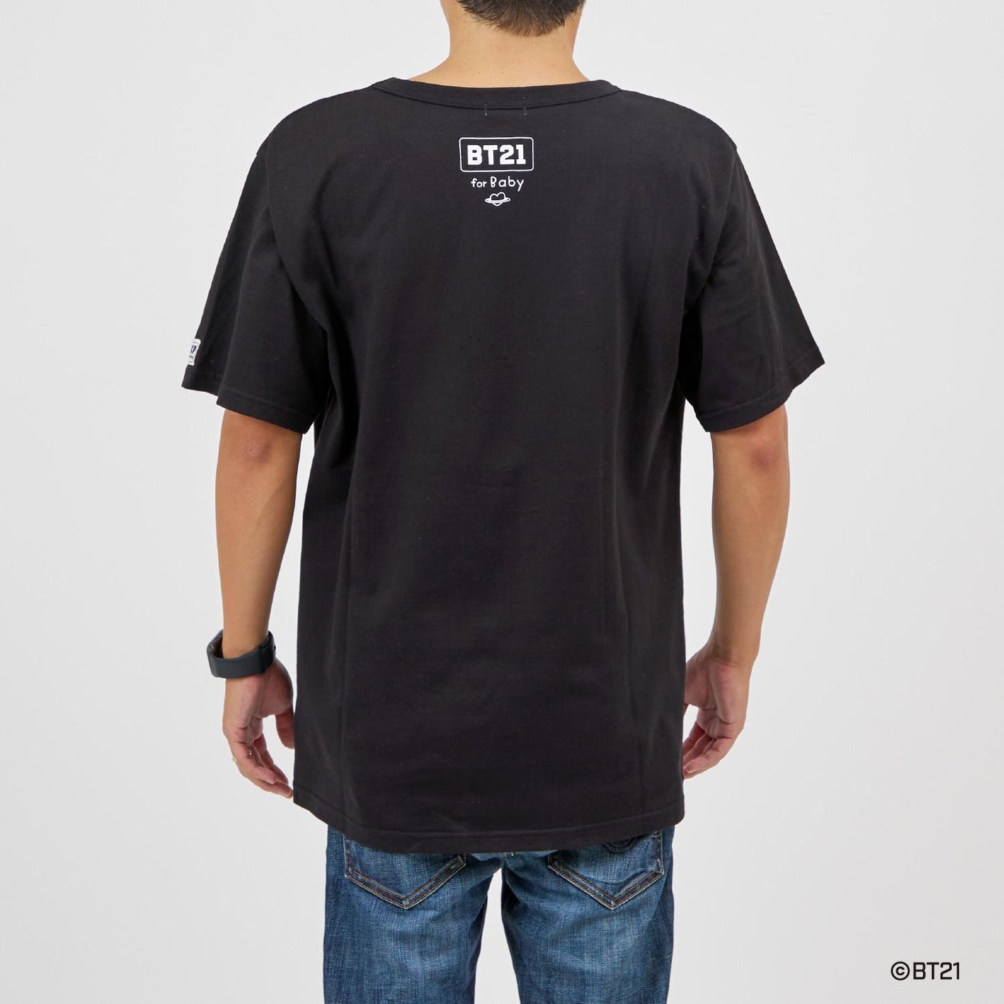 【《BT21》】印花及刺繡短袖T恤（成人款）