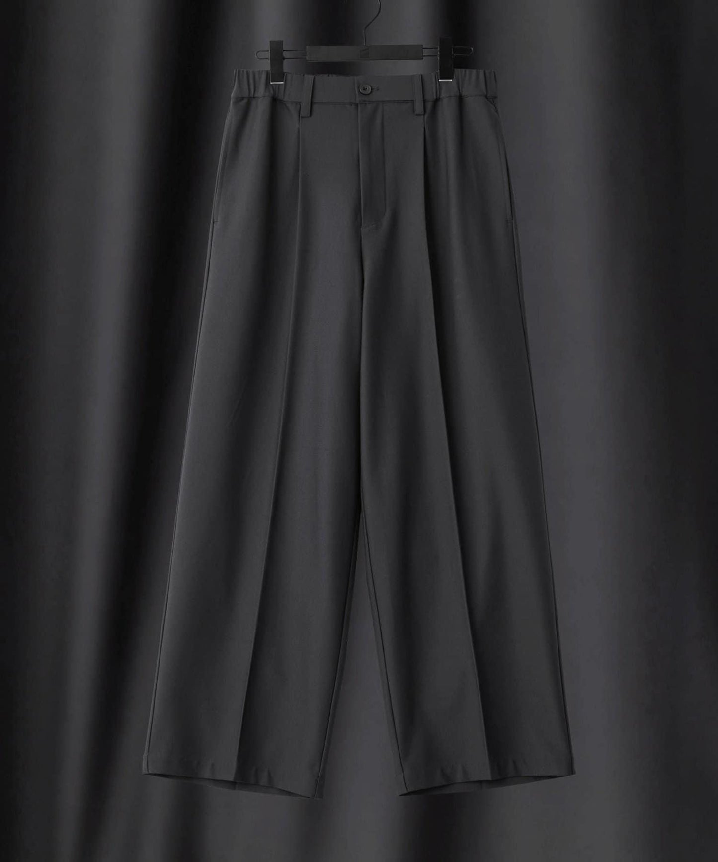 【套裝搭配適用】可水洗彈力寬鬆西褲